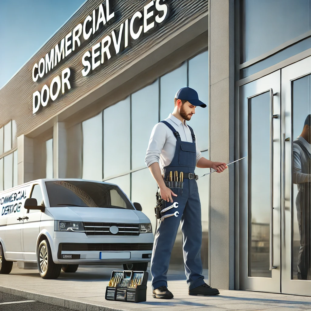 Professional commercial door installation service in Orlando